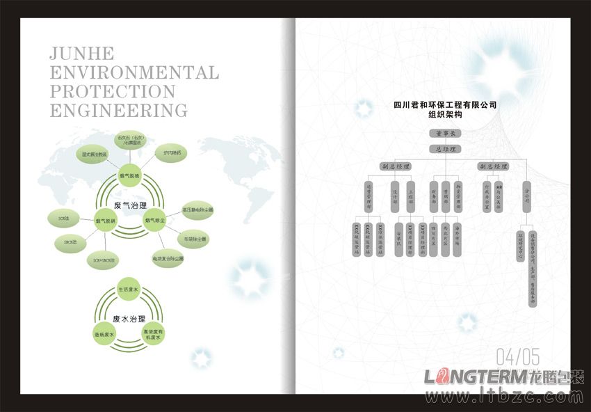 四川君和环保工程有限公司画册设计